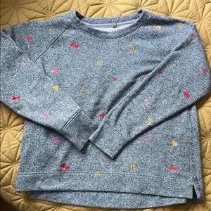 Lou & Grey Gray and Gray Emoji Cozy Knit